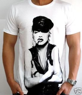 madonna 80 s pop star icon vintage punk rock t shirt l