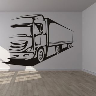 Lorry Wagon Truck Transport Wall Art Sticker Wall Decal Transfers