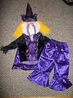 NEW TWIN 2pc Petables Purple Witch Costume 24M 2T Jacket Hoodie Pants 