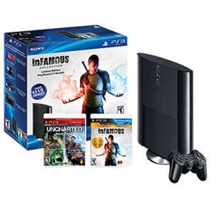 Brand New Sony PlayStation 3 PS3 Combo Pack 250 GB Black Console 