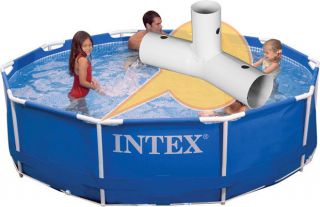 Intex Frame Connection Tee for 10 ft Above Ground Swimming Pools