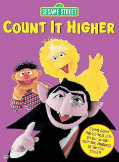 Sesame Street   Count It Higher: Great Music Videos (DVD, 2005)