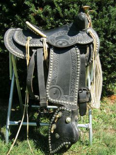 newly listed rare hess hopkins parade saddle set time left