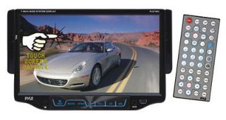 NEW PYLE ISO DIN CAR AUDIO IN DASH 7 MONITOR CD/DVD PLAYER STEREO 