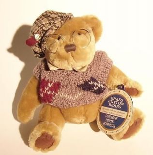 PICKFORD BEARS LTD, Cody The Bear of Friendship Brass Button