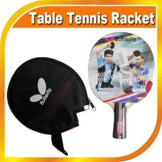 Butterfly TBC302 Ping Pong Table Tennis Paddle Bat Racket w/Case