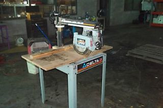 newly listed delta 10 professional radial arm saw time left