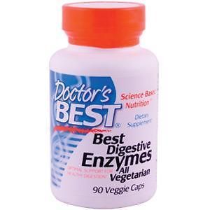 Doctors Best Digestive Enzymes 90 Veggie Caps All Vegetarian LOWEST 
