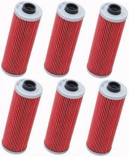 Powersports Oil Filter (Pack of 6) 1980 1986 BMW R80G/S / KN 161