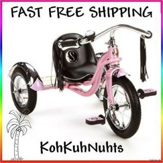 Schwinn Roadster 12 Trike Pink Retro Style Tricycle  Fast 