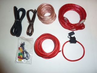 Newly listed 10 GAUGE AMPLIFIER WIRING INSTALLATION KIT 1000 WATTS