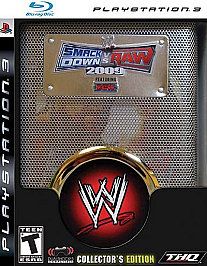 WWE SmackDown vs. Raw 2009 Collectors Edition Sony Playstation 3 
