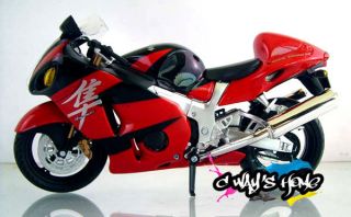1009 1:12 SUZUKI GSX1300R 3 Colors Diecast Motorcycle Model For Kids 