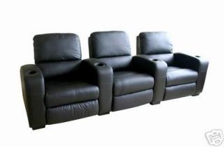 home theater seating recliner movie chairs 3 seats time left