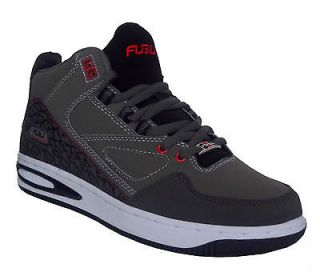MENS THE COLLECTION FUBU DUPONT CHARCOAL/BLACK SZ 9.5M NEW WITH BOX