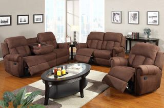 sofa loveseat 2pc microfiber set sectional couch in chocolate sofas