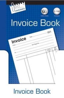  Cash Sales Invoice Receipts Book Books with Carbon Paper 100 Pages