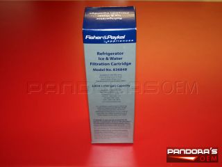 fisher paykel refrigerator water filter 836848 new oem returns 