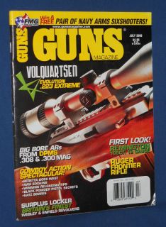 GUNS MAGAZINE   Volquartsen Evolution .223 Extreme   July 2006