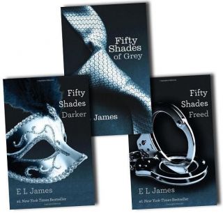 Fifty 50 Shades of Grey, Freed, Darker Trilogy Collection E L James 3 