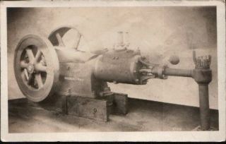 antique ingersoll rand air compressor rppc postcard time left $