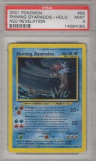 pokemon 2001 neo revelation shining gyarados psa 9 time left