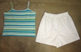 misses shorts top by st johns bay cabin creek xl l