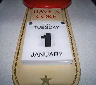 2013 DAILY CALENDAR REFILL PAD FOR COCA COLA BUTTON CALENDAR OR OTHERS 