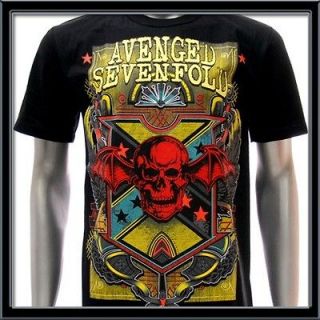 sz xl avenged sevenfold a7x t shirt rock music punk men