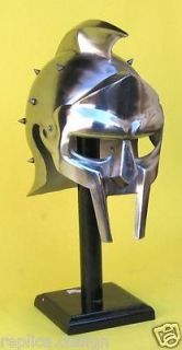 Halloween Costume Gladiator steel helmet Warrior Theme Party 