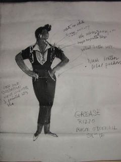 rosie o donnell stage worn costume 1994 broadway production of grease 