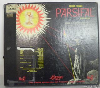 Richard Wagner Parsifal Complete Recording Bayreuth Festival 6 Record 