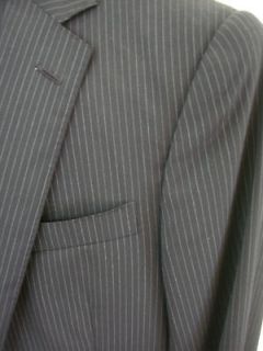 ralph lauren mens black label pinstripe suit