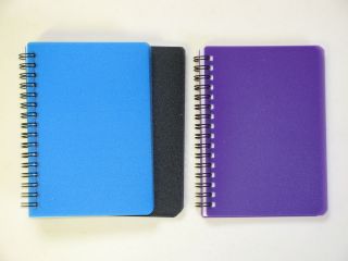   Feint Ruled Notebook Twinwire/Ring Bound Pocket Size Lined Softcover