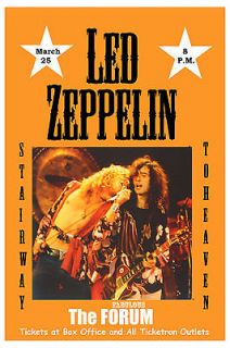 Robert Plant & Jimmy Page Led Zeppelin at The Forum Los Angeles 