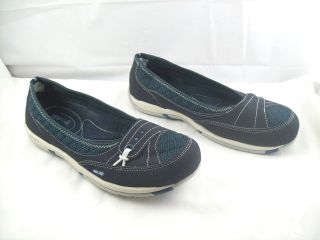 Ryka Slip on Quilted Mesh Skimmers Flat shoes Comfort Technology 9 1/2 