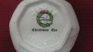 Sadler Pottery England Small Votive Holder Christmas Eve ~Presents 