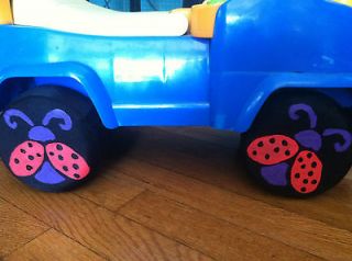 LADYBUG Kidems Wheelsox wheel covers. Made in USA PROTECTS Floors
