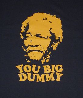 sanford and son you big dummy t shirt navy tee lg new
