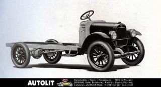 1925 federal knight one ton chassis truck factory photo time