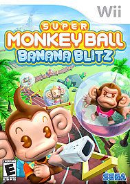 super monkey ball banana blitz wii free shipping 100 % guaranteed 