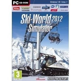 Ski World 2012 Simulator Game PC for Windows PC (100% Brand New)