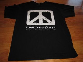   CHICKENFOOT Concert Tour (XL) T Shirt SATRIANI SMITH ANTHONY HAGAR