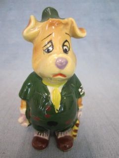 c9 ceramic boy scout dog figurine  6