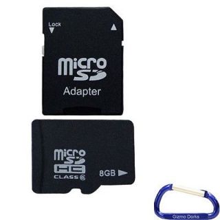 GB micro SD Memory Card with SD Adapter for the Samsung Captivate 