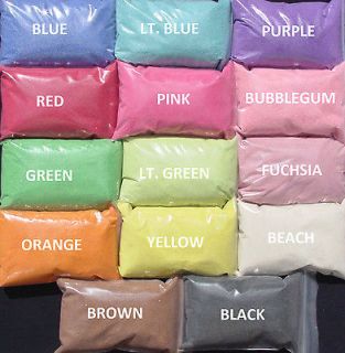 COLORED SAND 4  1LB BAGS UNITY WEDDINGS, BIRTHDAY PARTYS, ART CRAFT 