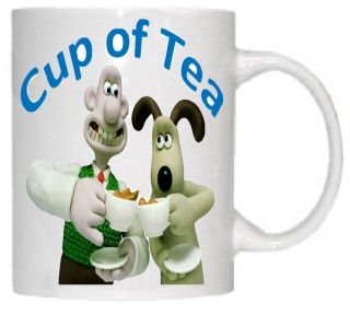   and Gromit Cup of TEA comic Cup Mug Secret Santa Christmas Present