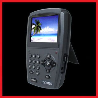 handheld 3 5 hd digital satellite finder signal meter from