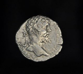   Roman Silver Denarius Securitas Coin of Emperor Septimius Severus