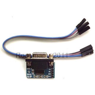 MAX3232 RS232 Serial Port To TTL Converter Module DB9 Connector w 